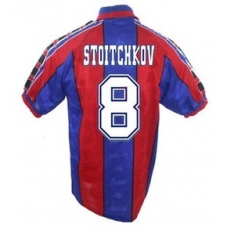 Ретро футболка Барселона 1996-1997 Стоичков (основная). Доставка ~ 2-3 недели. Топ-качество! - фото 1